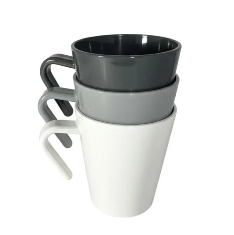 Kaffekrus Stabelbar 30 cl Hvid PP-plastik BPA fri