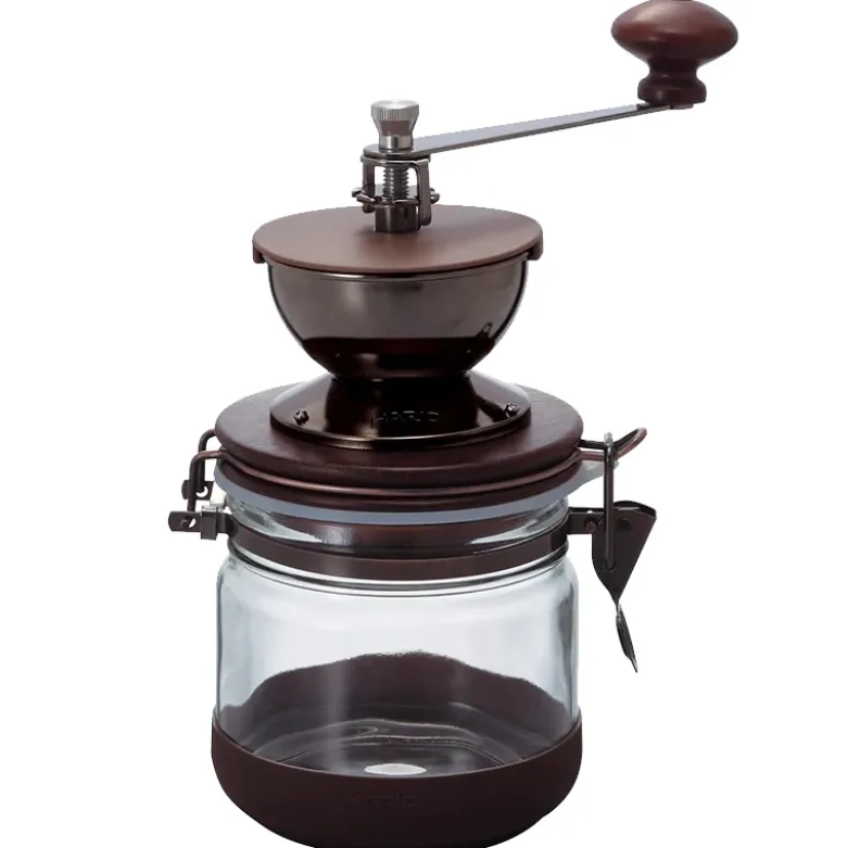 Kaffekværn med beholder