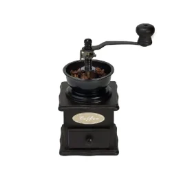 Kaffekværn Retro Sort Træ