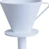 Kaffetragt med ring | Hvid | Royal