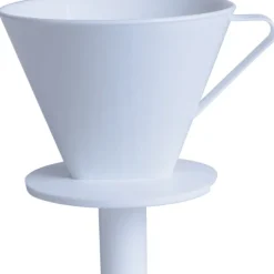 Kaffetragt med ring | Hvid | Royal