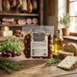 Kalamata Oliven m/krydderier 200g
