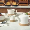 Kava Hvid Stentøjs Tekande 48 cl fra Genware