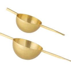Kirsi Målebæger, Guld, Rustfri Stål 2 stk