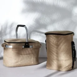 Køler Kurv Jute By Bercato® 36x25x25cm