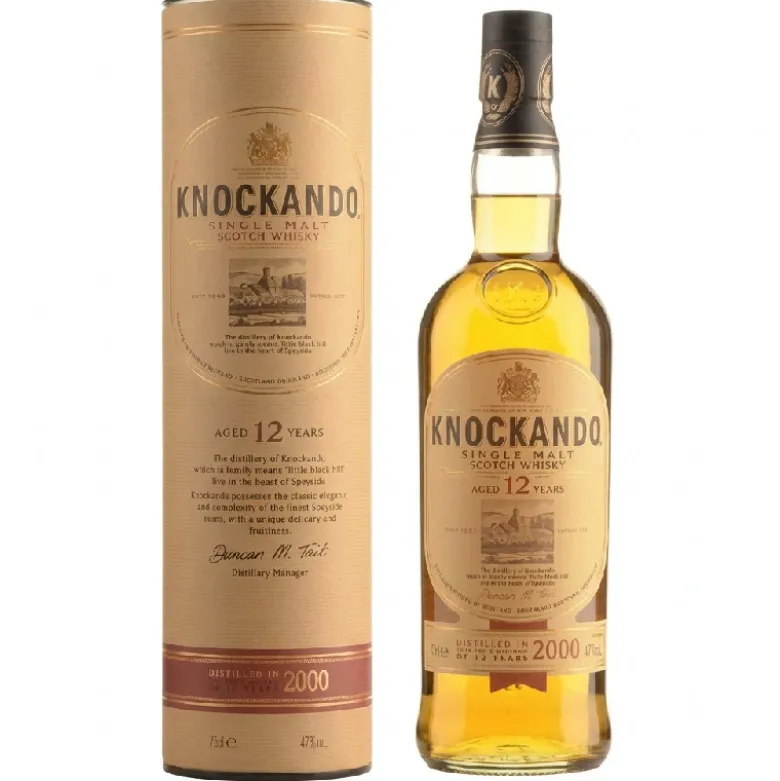 Knockando 12 YO Speyside Single Malt FL 70