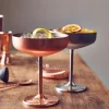 Kobberbelagt Cocktail Coupe glas 30cl - GenWare