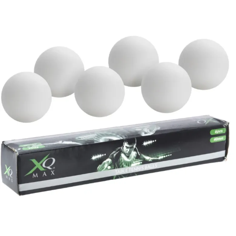 Koop Bordtennisbolde 40 mm, 6 Stk.