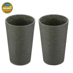 Koziol Connect Cup L 350ml (2 stk.) - Ash Grey