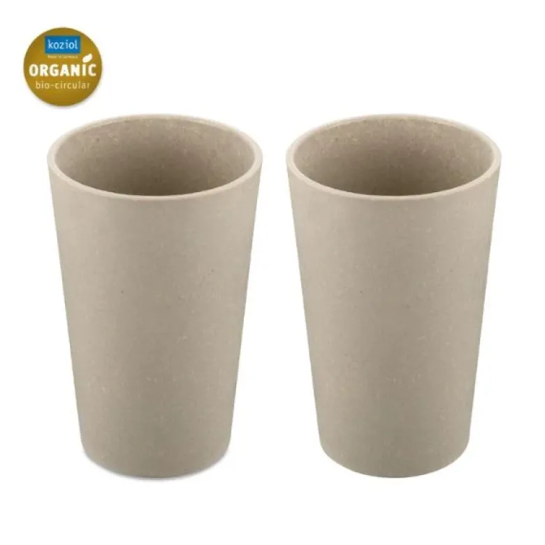 Koziol Connect Cup L 350ml (2 stk.) - Dessert Sand