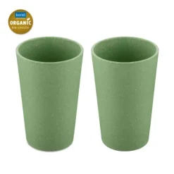 Koziol Connect Cup L 350ml (2 stk.) - Leaf Green