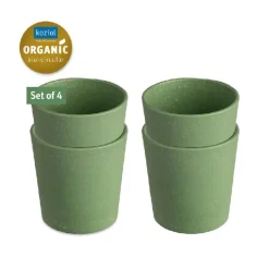 Koziol Connect Cup S 190ml (4 stk.) - Leaf Green