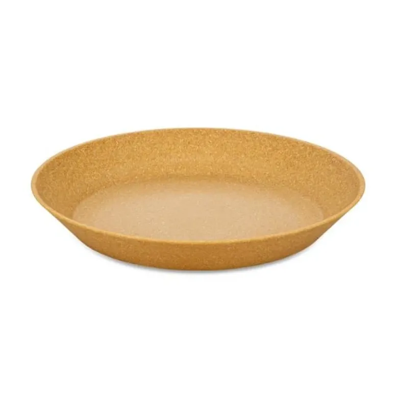 Koziol Connect Plate Ø24cm (4 stk.) - Wood