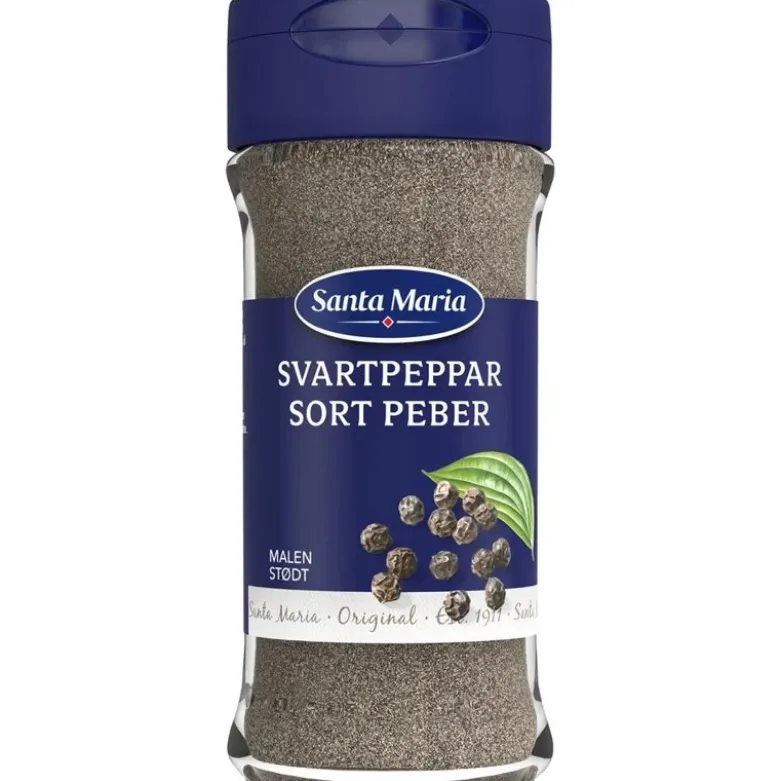 Krydderi Peber Sort Stødt santa maria