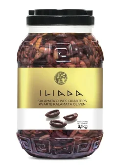 Kvarte Kalamata oliven BT (3,1 KG)