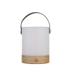 Laguiole bærbar LED lanterne 3 farver USB