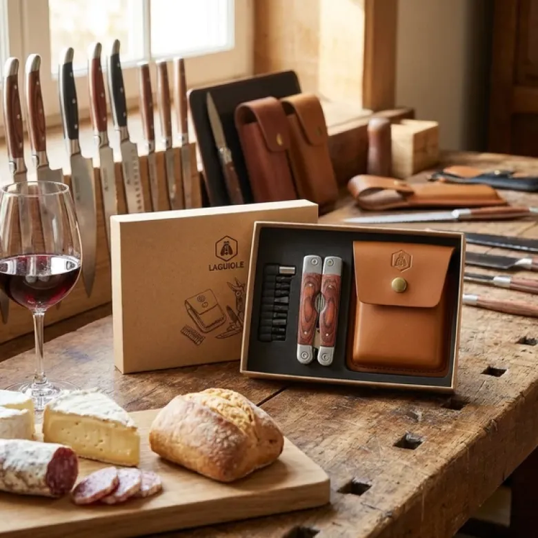 Laguiole MULTI TOOL PAKKAWOOD