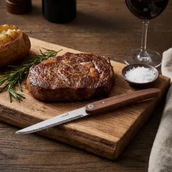 LAGUIOLE 6 steakknive i trææske