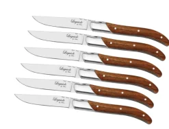 Laguiole Steakknive Rosewood 6 stk.