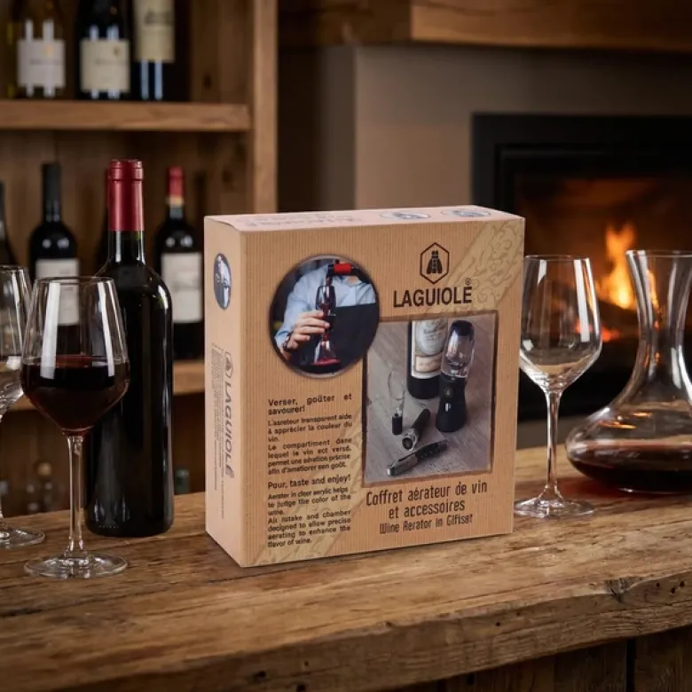 Laguiole VINE AERATOR gavesæt 4