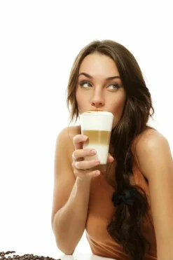Latte Mælkeskummer Hvid - Gastroback