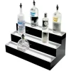 LED flaskeholder 3 niveauer 60x33x33 cm