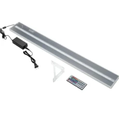 LED flaskehylde 120x12x3 cm