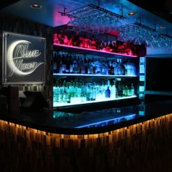 LED flaskehylde 60x12x3 cm