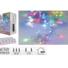 LED-lys 80 stk. batteridrevne flere farver