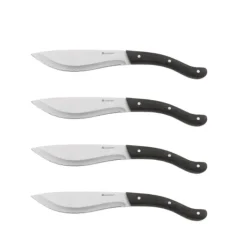 Legnoart TOMAHAWK Steakknive sæt - 4 stk - mørkt skaft