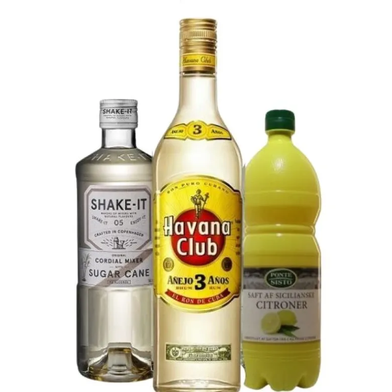 LEMON BASIL DAIQUIRI - DrinksPakke