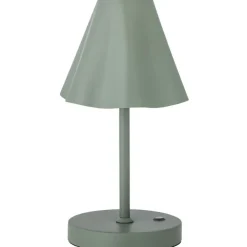Lianna Portable Lampe, Genopladelig, Grøn, Metal