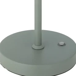 Lianna Portable Lampe, Genopladelig, Grøn, Metal