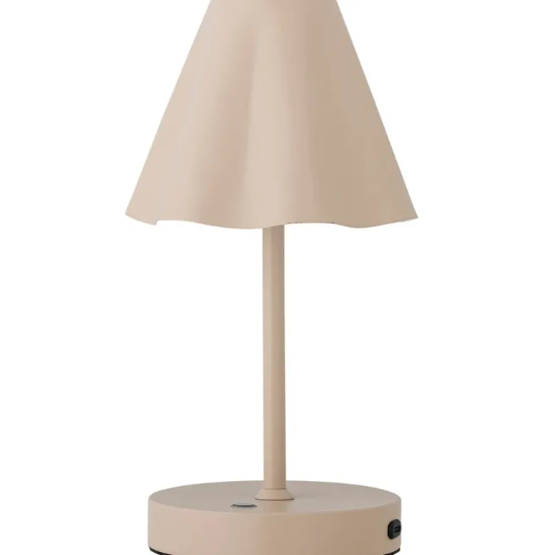 Lianna Portable Lampe, Genopladelig, Natur, Metal