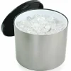 6 Liters Isspand Børstet Aluminium Effect