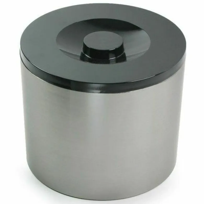 6 Liters Isspand Børstet Aluminium Effect