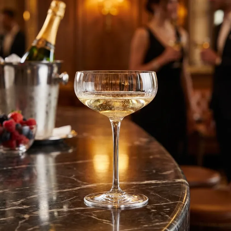 Luigi Bormioli Optica Champagne Coupe Glas 30 cl.