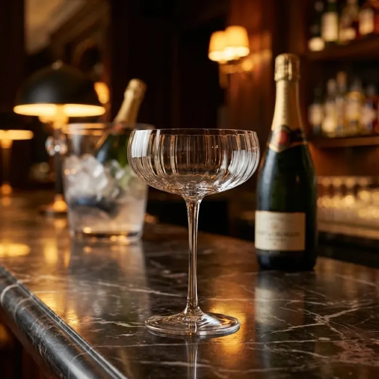 Luigi Bormioli Optica Champagne Coupe Glas 30 cl.