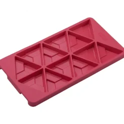 Lurch Chokoladeform Large Silikone Rød 12x23,5cm
