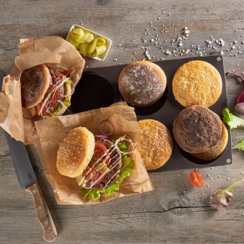 Lurch Flexiform Burgerbun 6stk.Ø10cm