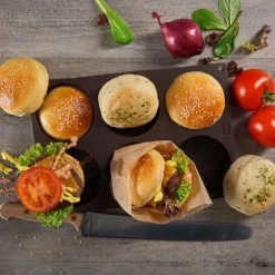 Lurch Flexiform BurgerBun 6 stk.Ø8,5cm
