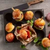 Lurch Flexiform BurgerBun 12 stk. Ø6cm