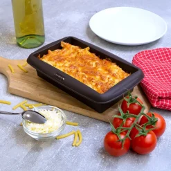 Lurch Flexiform Lasagneform Silikone Brun 14,5x22,5cm