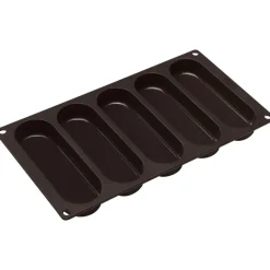 Lurch Hotdogbrød Bageform i Silikone 30x16 cm 5 stk