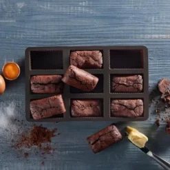 Lurch Silikone Bageplade Brownie, 9 stk