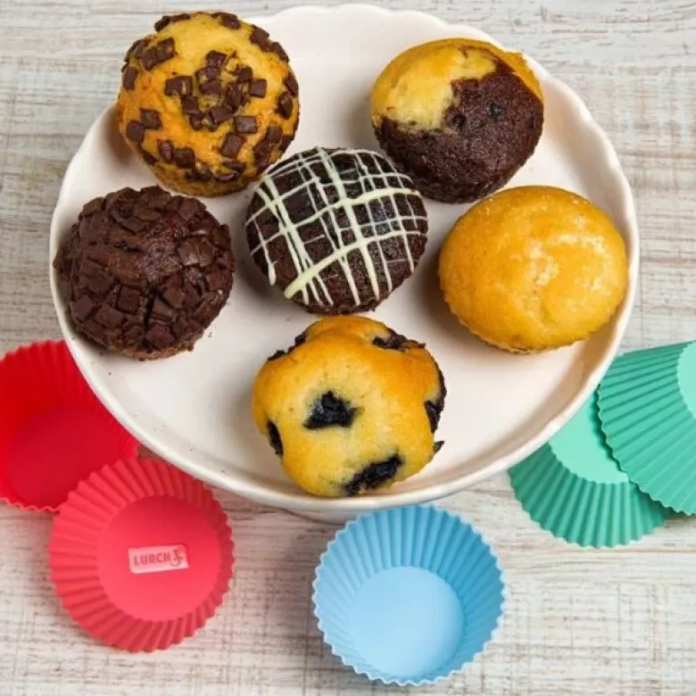 Lurch Silikone Mini Muffinforme 12 stk.