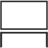 Luxor Metal GN1/1 Riser 53 x 32,5 x 17 cm - Genware