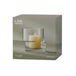 Lyseholder/Vase Tier LSA 13,5x14x14cm