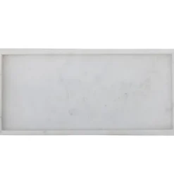 Majsa Fad, Hvid, Marmor L38xH3xB18 cm