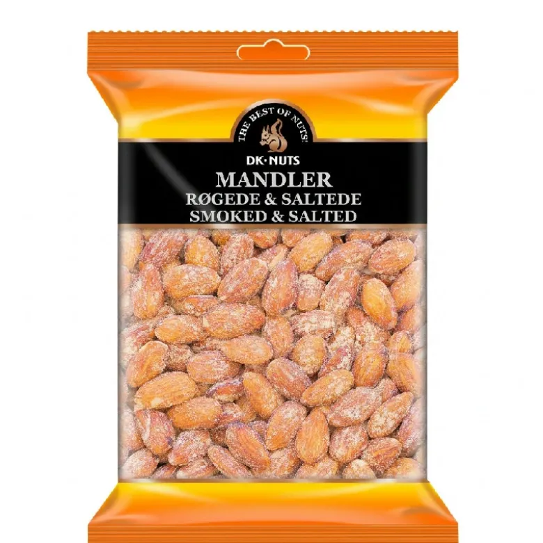 Mandler Luksus (Røgede & Saltede) 0,25 kg